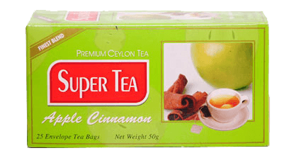 super tea-apple cinnamon tea