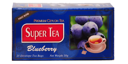 super tea-blueberry tea